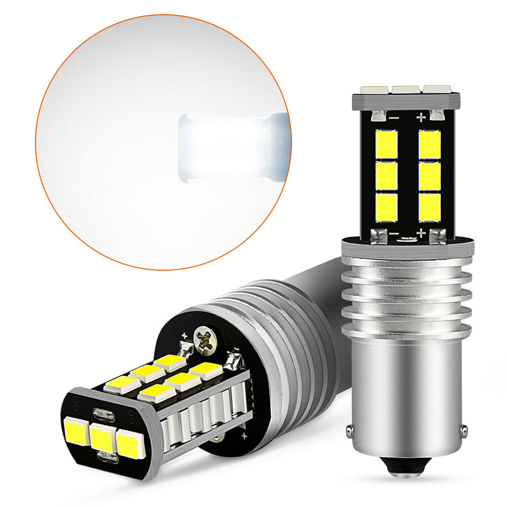 LED BA15S 1156 382 LED P21W Reverse Brake Light Turn Signal Light Bulbs Canbus M