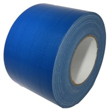 T.R.U. Industrial Duct Tape. Waterproof- UV Resistant Dark Blue, 4 in X 60 Yd.
