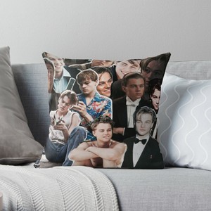 Leonardo Dicaprio Collage Throw Pillow Case Cover Ebay