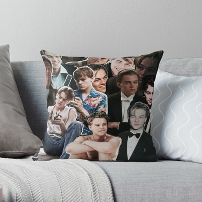 Leonardo Dicaprio Collage Throw Pillow Case Cover Ebay
