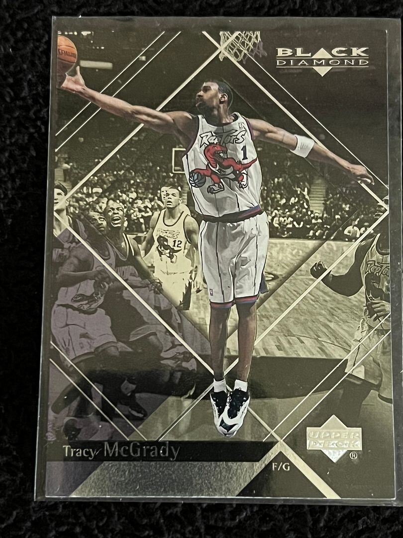 1999-00 UPPER DECK BLACK DIAMOND TRACY MCGRADY RAPTORS