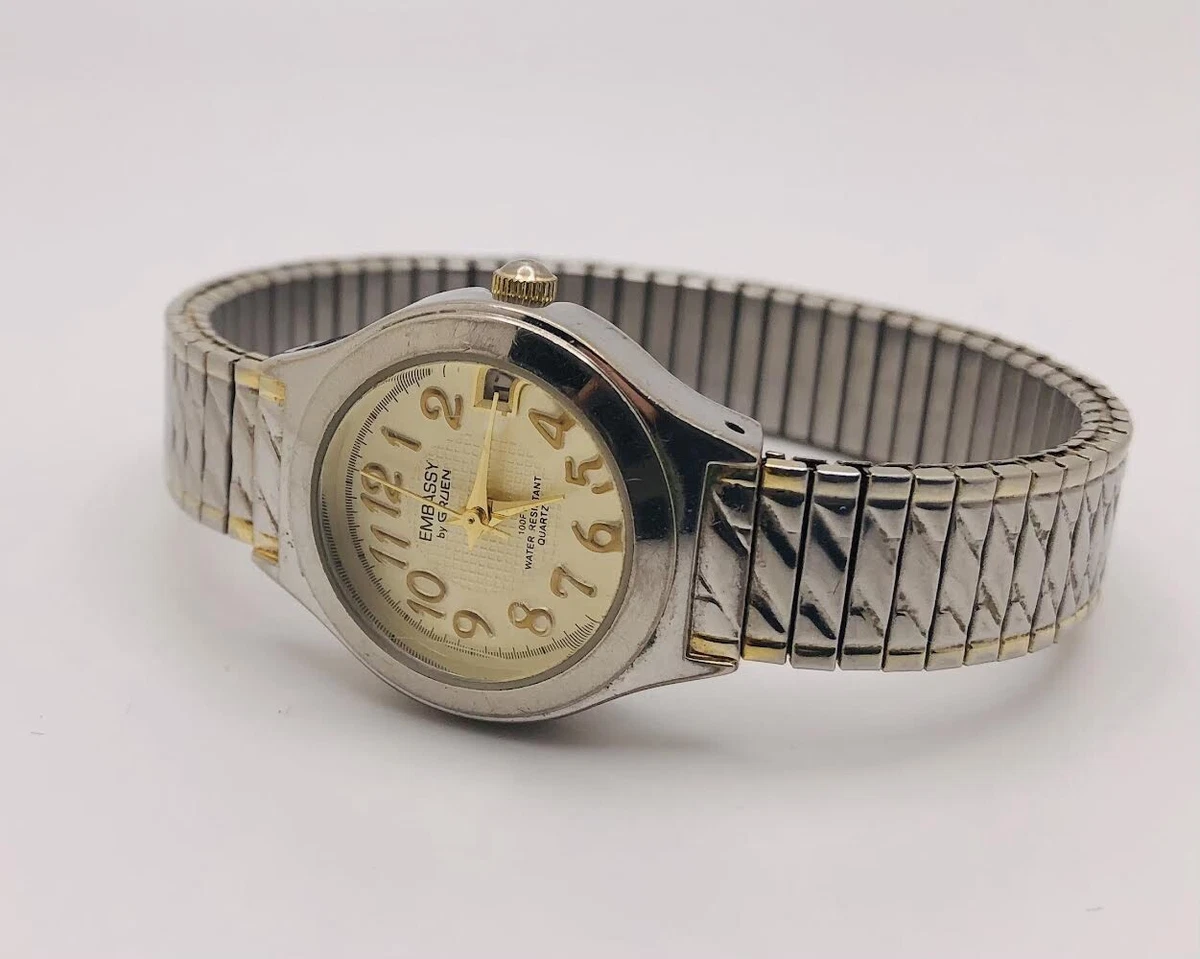 Vintage Embassy by Gruen Ladies Quartz Watch Water Resistant