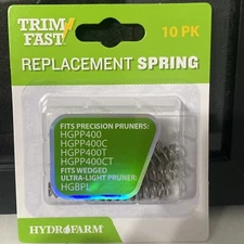 Hydrofarm Pruner Replacements Spring, 10 Pieces Per Pack NEW