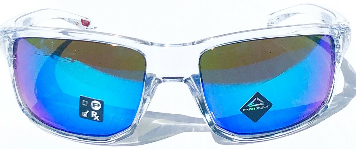 NEW* Oakley CLEAR wrap sport PRIZM Sapphire GIBSTON Sunglass 9449