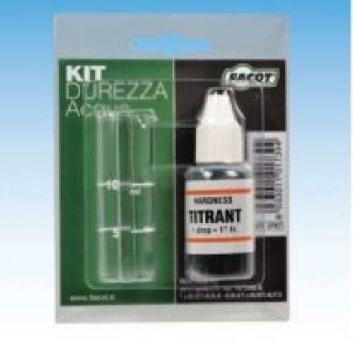 KIT ANALISI DUREZZA ACQUA MONOUSO FACOT