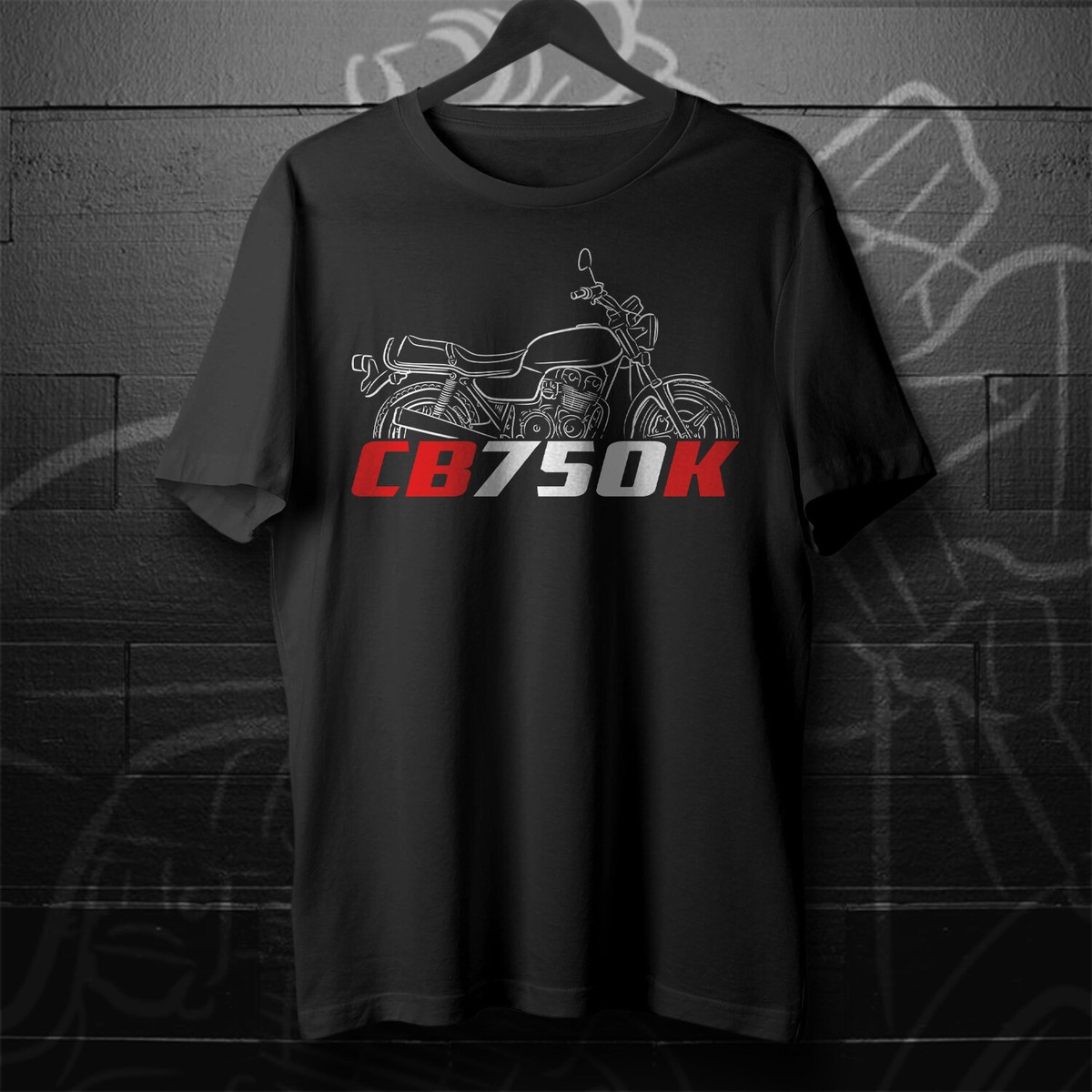 Tシャツ・カットソー HONDA MOTORCYCLE Logo Artwork Tshirt Black s-l1200.jpg