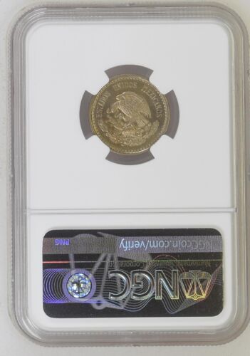 1938 M Mexico 5 Centavos NGC MS 65 - Picture 2 of 2