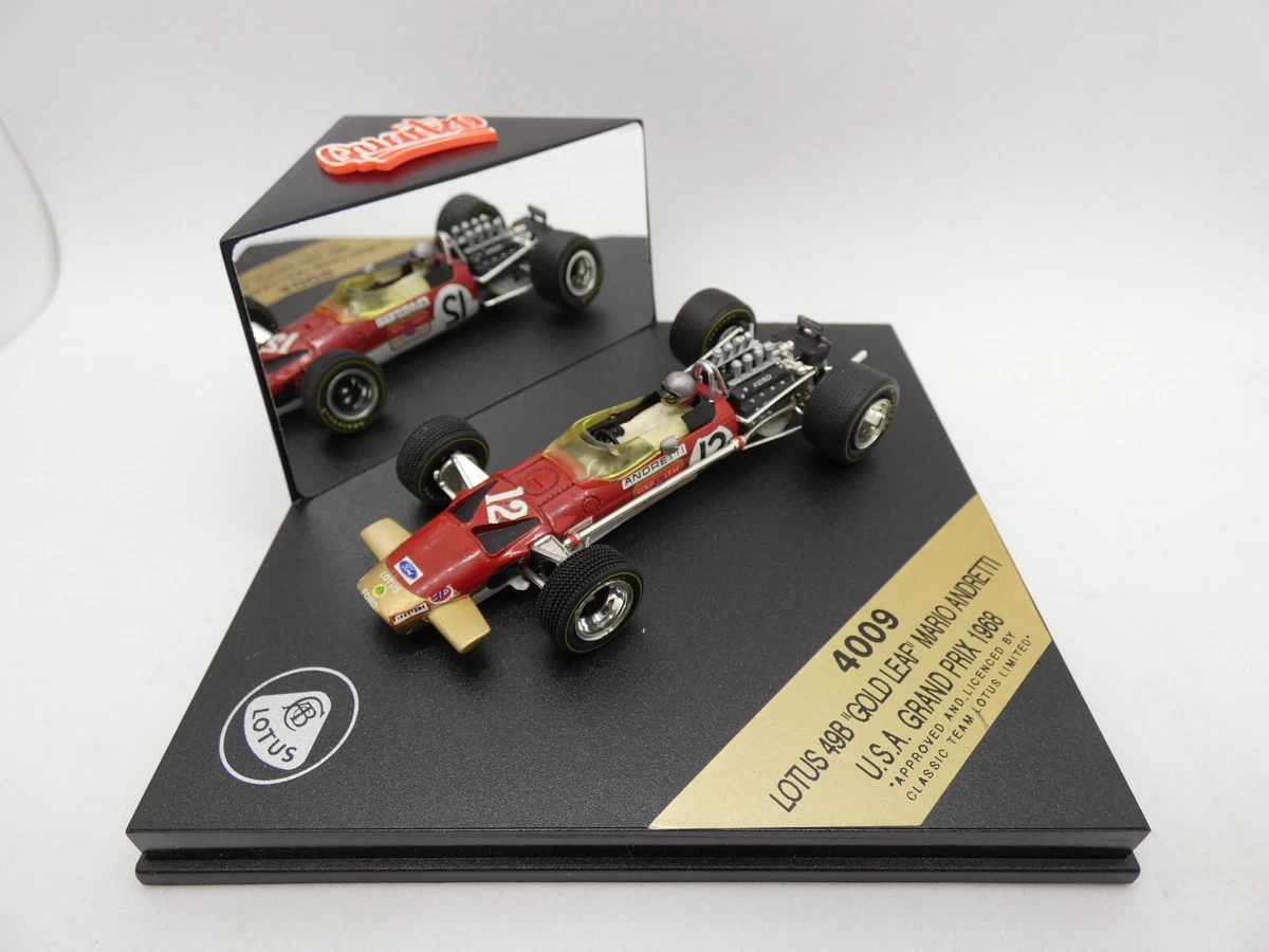 未使用品】 Quartzo 4011,4012 LOTUS49B GOLD LEAF 69 ミニカー - www
