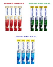 Steradent Active Plus - Active Fresh - Pro White Denture Daily Cleaner Pack Of 4