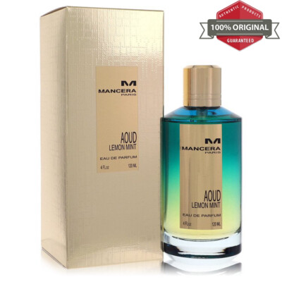 Mancera Aoud Lemon Mint Perfume 4 oz EDP Spray (Unisex) for Women