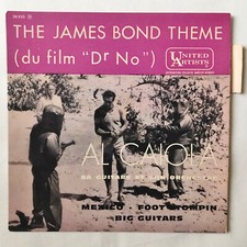 Al Caiola. The James Bond theme (du Film "Dr No").United Artistes 36035. Popcorn
