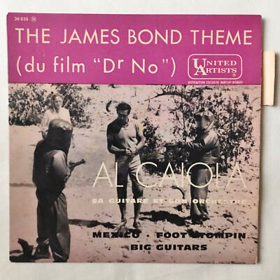 Al Caiola. The James Bond Theme (aus dem Film ''Dr No'').United Artistes 36035. Popcorn