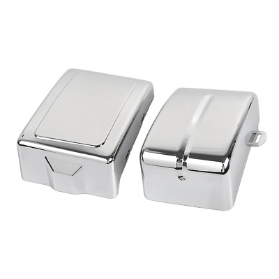 Chrome Battery Fairing Cover For Harley Dyna Low Rider FXDL Wide Glide FXDWG US
