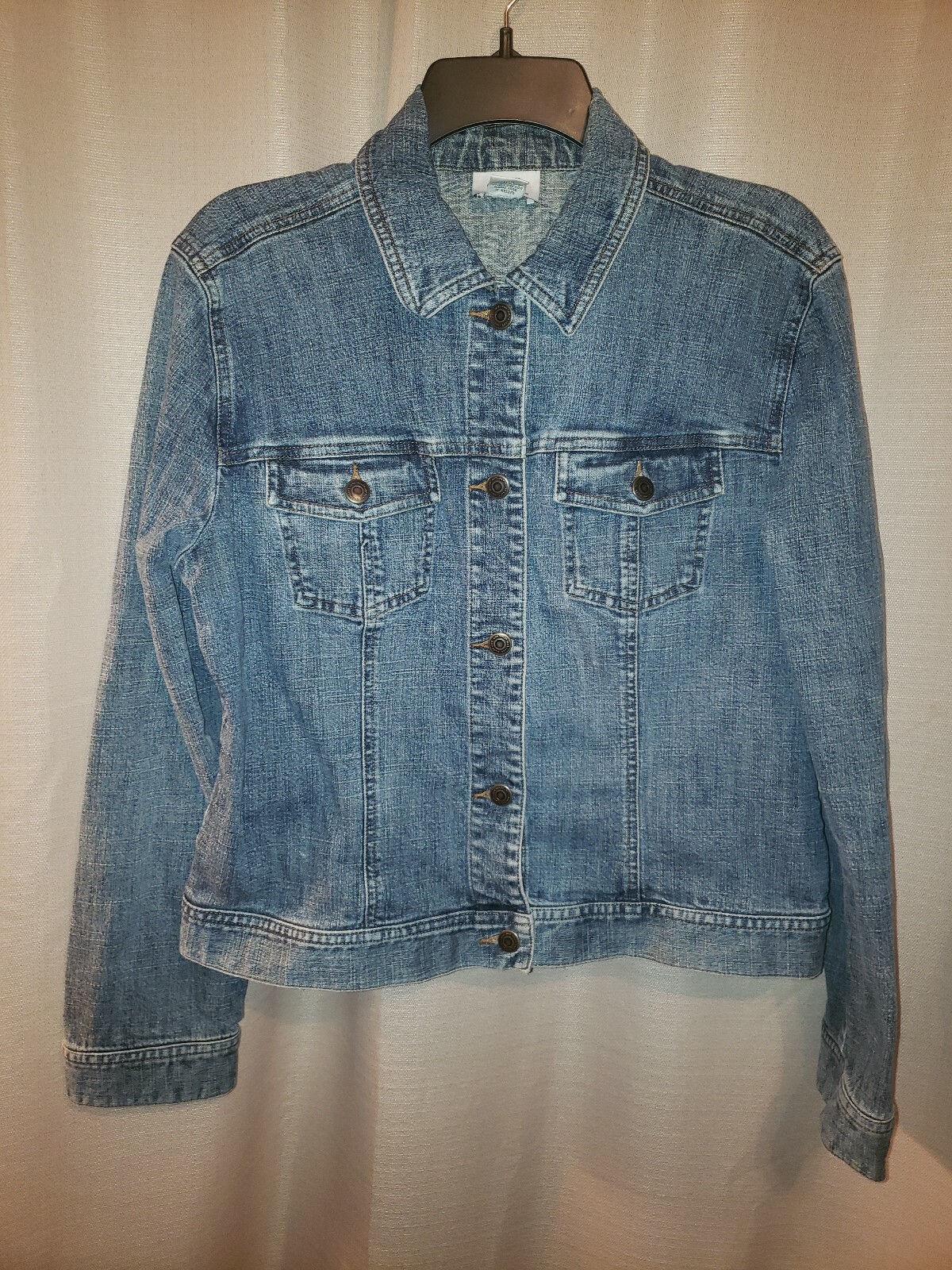 ann taylor loft denim jacket