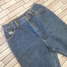 VTG Wrangler For Women 30x28x13 Denim Jeans High Waisted Blue Tapered DenimY2k