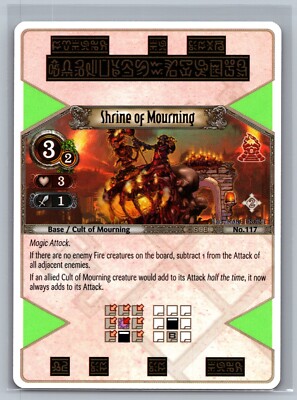 The Eye of Judgment Shrine Of Mourning #117 Sony PS3 Biolith