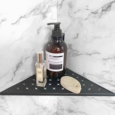 10" Corner Shower Shelf 304 Stainless Steel Recessed Shelves for Tiled Wall –...