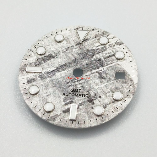 28.5mm sterile gray watch Dial fit ETA 2836,DG2813/3804,Miyota 8205 8215 821A - Picture 3 of 6