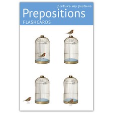 Prepositions Flashcards: Spatial Concepts Autism ASD ADHD Educational Activity