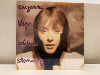 Suzanne Vega Solitude Standing Vinyl Record UK 1987 LP Luka Tom's Diner