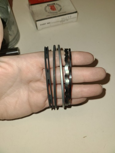 Tecumseh NOS 34548 Piston Assembly 020 w/ Ring set 34299 - Picture 12 of 15