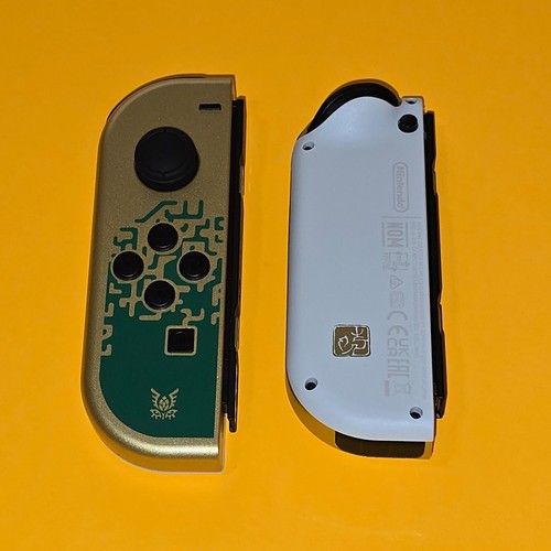 Zelda Tears of the Kingdom Nintendo Switch OLED Joycons Izquierda Derecha Oficial Excelente - Imagen 3 de 53
