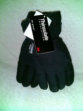 Boy's Navy Blue 7-16 Thinsulate Insulation Gloves