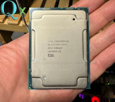 Intel Xeon Platinum 8222L QS LGA3647 CPU processor 18Cores 3.0GHz 24.75MB 200w