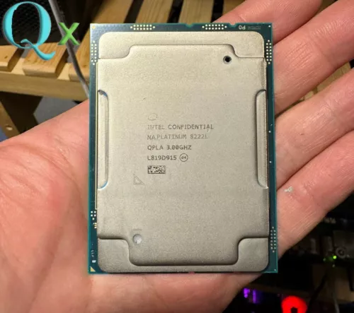 Intel Xeon Platinum 8222L QS LGA3647 CPU processor 18Cores 3.0GHz 24.75MB 200w - Picture 2 of 2