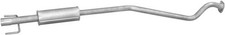 Mittelschalldämpfer POLMO 17.530 für ASTRA OPEL T98 CC F70 Caravan 16V F08 F48