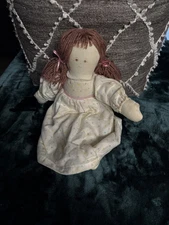 Adorable Linen Rag Doll