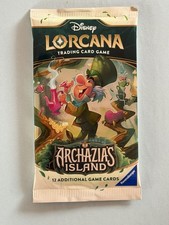 Disney Lorcana TCG TCG Archazia's Island Booster Pack 12 Cards 