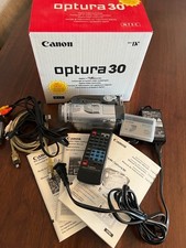 Canon Optura 30 Optura30 MiniDv Mini Dv Camcorder Bundle Video Transfer