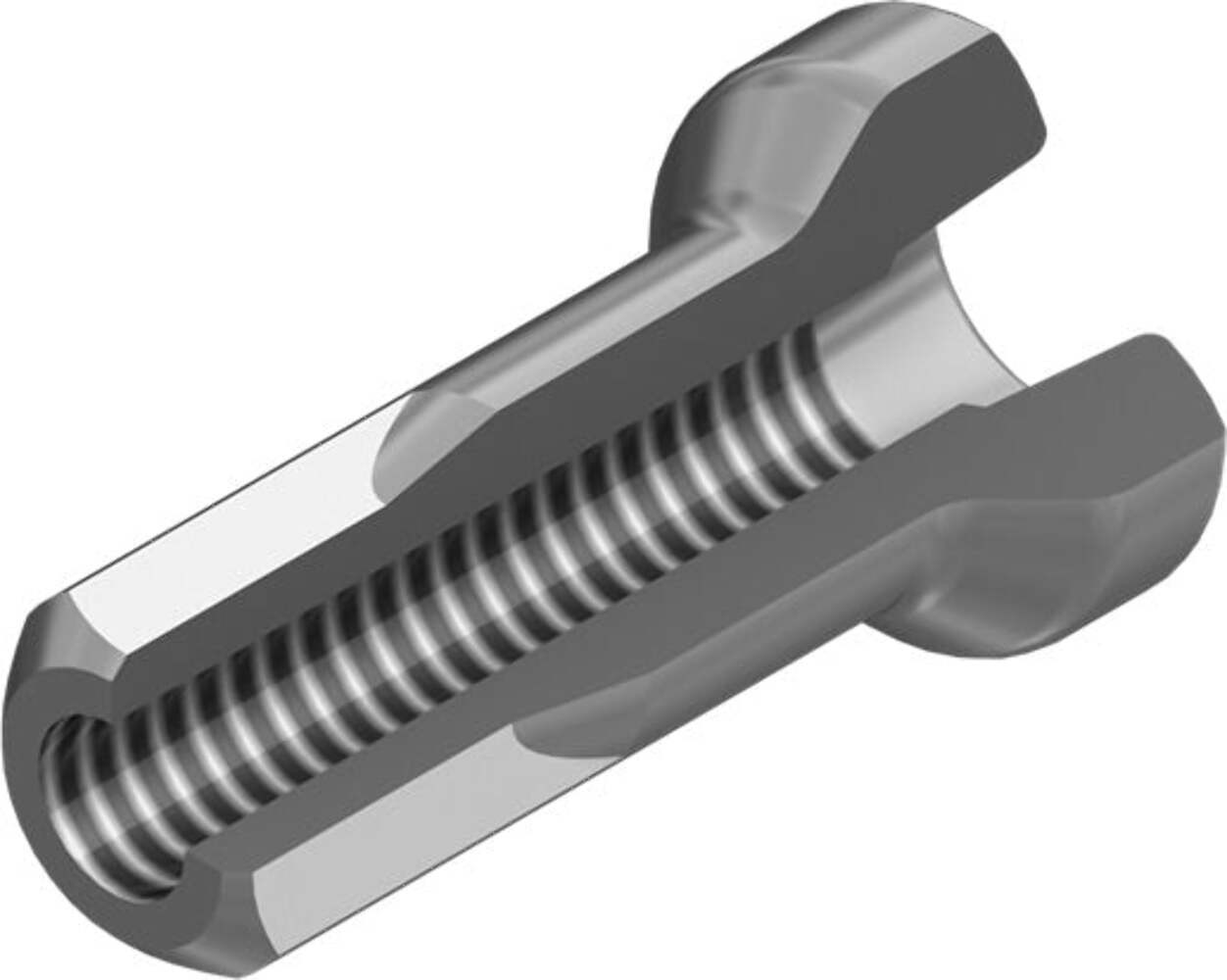 DT Swiss 2.0 x 12 mm Prolock Hidden alloy nipples silver (box of 100)
