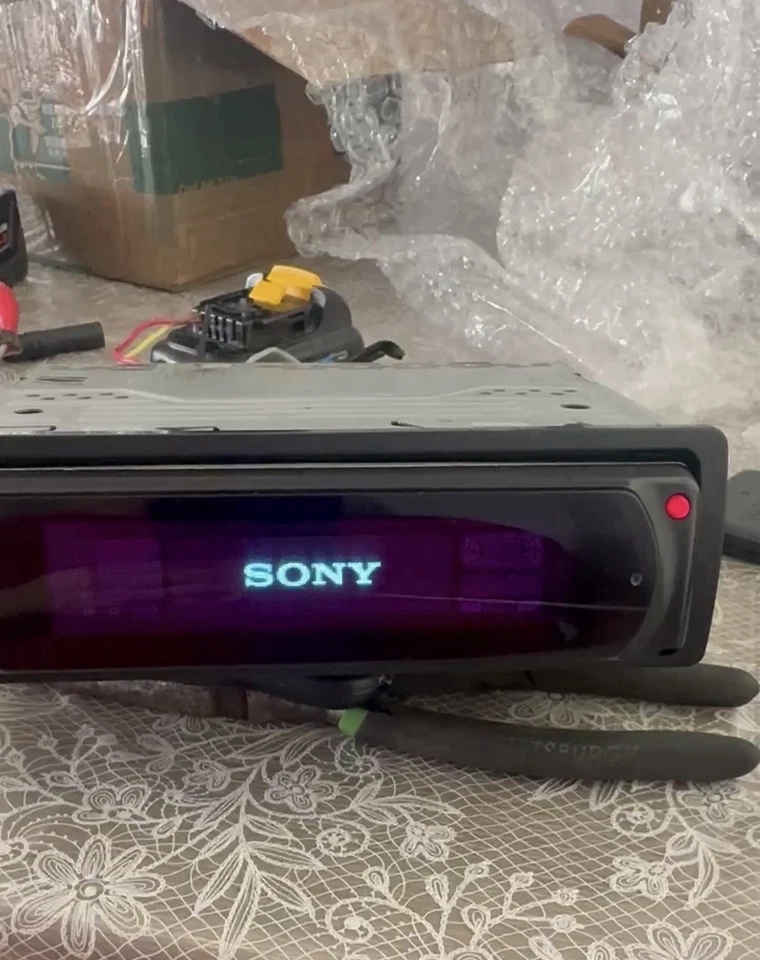 Sony Black Out 🕷️ With Bluetooth & Remote Control (tested ✅ Works Great! - Image 2 of 4