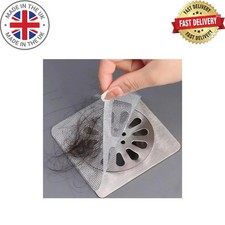 Disposable Shower Drain Hair Catcher Mesh Shower Drain Covers Floor Sink Straine