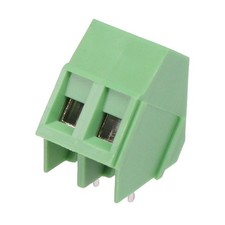 10 x 2-Way 5.00mm 45° PCB Terminal Block 20A 300V