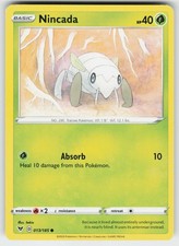 Nincada 013/185 Common Vivid Voltage Pokemon Near Mint