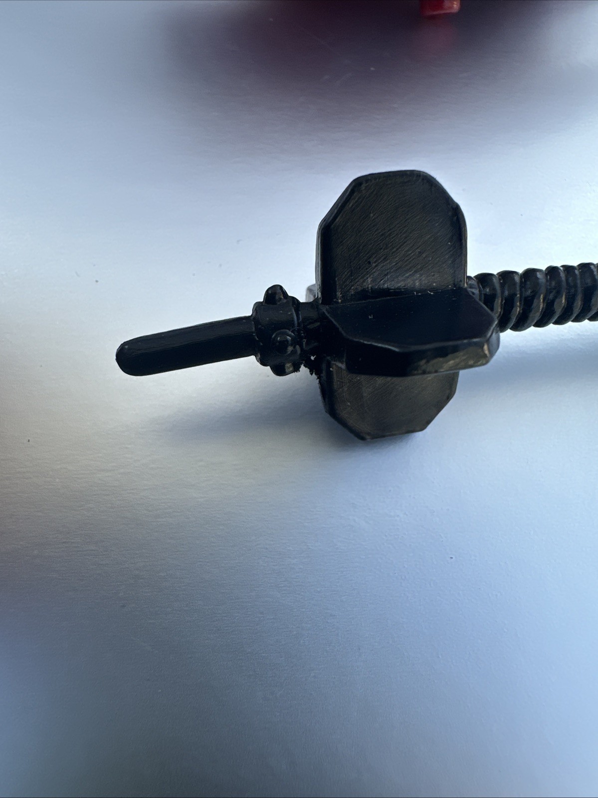 1994 TMNT SUPERMUTANTS BEBOP Tri-tipped Turtlenator & Double EdgeSpike Stick