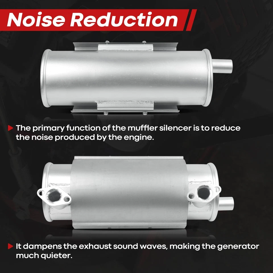 New Engine Muffler Kit, Muffler Kit 24 786 12-S 2478612-S - Image 4 of 4