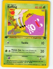 Koffing [1st Edition] #58 Prices | Pokemon Team Rocket | Pokemon Cards
