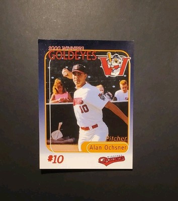 2000 Winnipeg Goldeyes ALAN OCHSNER Brenham TX