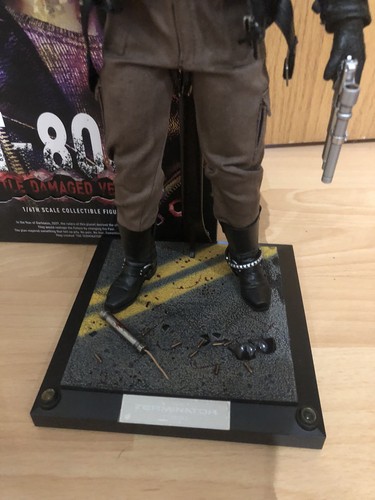 Hot Toys Terminator Mms238 Arnold Schwarzenegger 1/6 Figura T-800 T2 - Imagen 3 de 11
