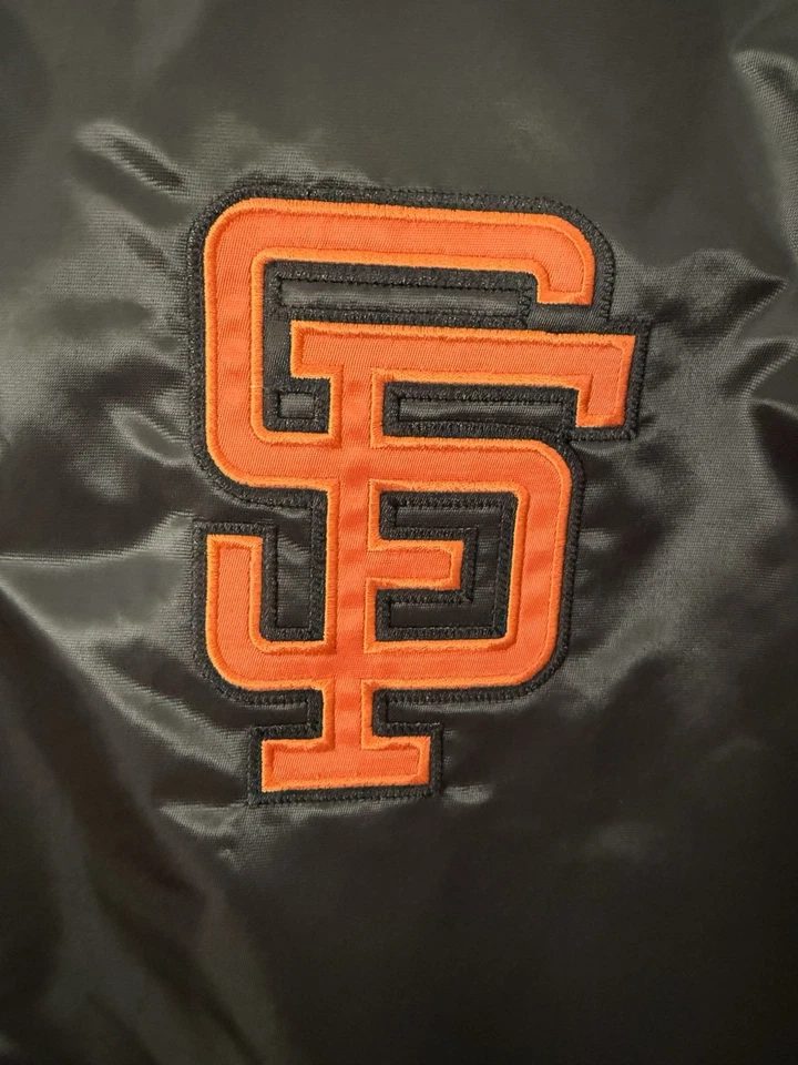 Nueva Chaqueta Starter de los Gigantes de San Francisco XXL Homenaje Exclusiva Limitada Foto 3 de 4
