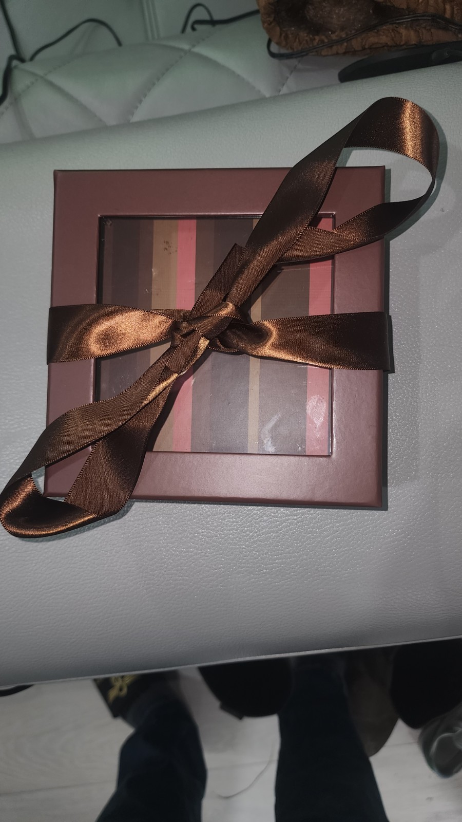 Ribbon, Clear Window Lid- 6"x6"x2" Perfect For V-day!
