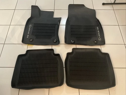 LEXUS OEM ALL WEATHER FLOOR MAT LINER SET 2019-2025 ES350 ES300H BLACK  FREE SH