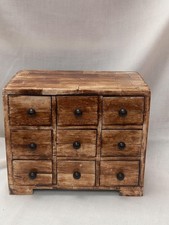Japanese Wooden inlaid Apothecary Cabinet with Multiple Drawers - Z#1026