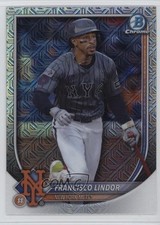 2025 Bowman Mega Box Chrome Mojo Refractor Francisco Lindor #86 1oa8