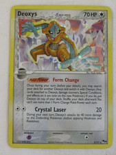 Deoxys Delta Species 2/17 POP Series 4 Holo Rare Pokemon Card 2006