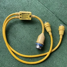 Marinco Shore Power Reverse Y Adapter, 30 Amp 125V Male to 125/250V Female